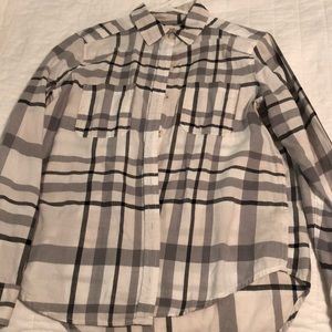 Universal Thread Plaid Long Sleeve Shirt, XS